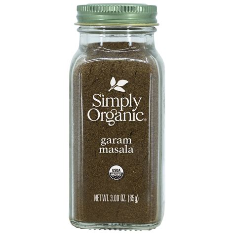 Simply Organic Garam Masala 3 Oz Vitacost