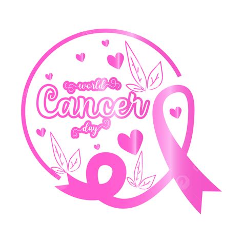 World Cancer Day Vector Hd Images World Cancer Day Ribbmade Png Flat World Banner Cancer Day