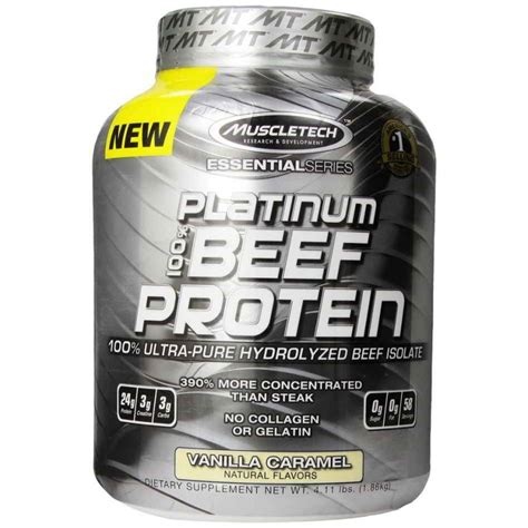Platinum 100% Beef Protein 1816 гр (MuscleTech) - Купить - под заказ ...