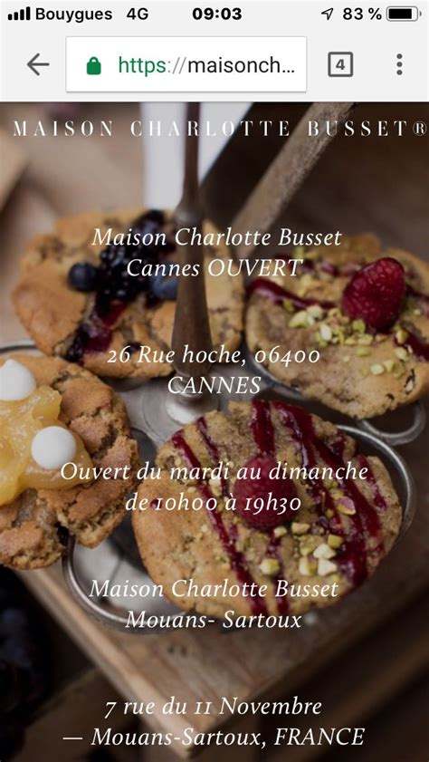 The Menu For An App Showing Different Types Of Desserts And Pastries On