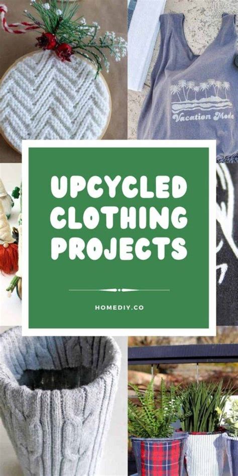 15 DIY Upcycled Clothing Projects | DIY Recycling Ideas