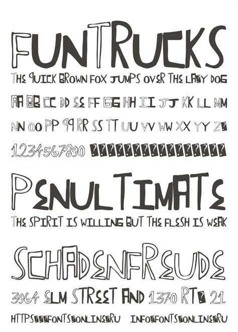 Funtrucks Font