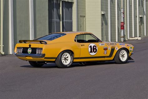 1970 Ford Mustang Boss 302 Trans Am Race Car At Monterey 2012 As S134