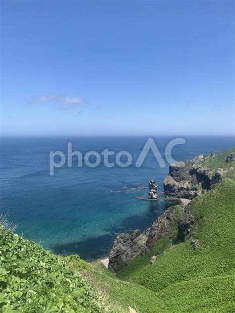 神威岬 積丹半島 ニセコ積丹小樽海岸国定公園 北海道 No 22054638｜写真素材なら「写真ac」無料（フリー）ダウンロードok