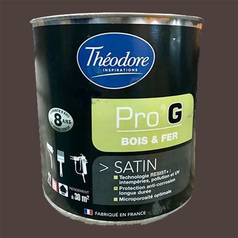 Théodore Pro G Peinture Bois Fer Ton bois de la marque Théodore Batiment