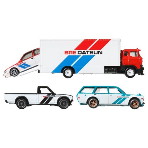 Hot Wheels Premium Collector Display Set Bre Brock Racing Datsun Pack Smyths Toys Ireland
