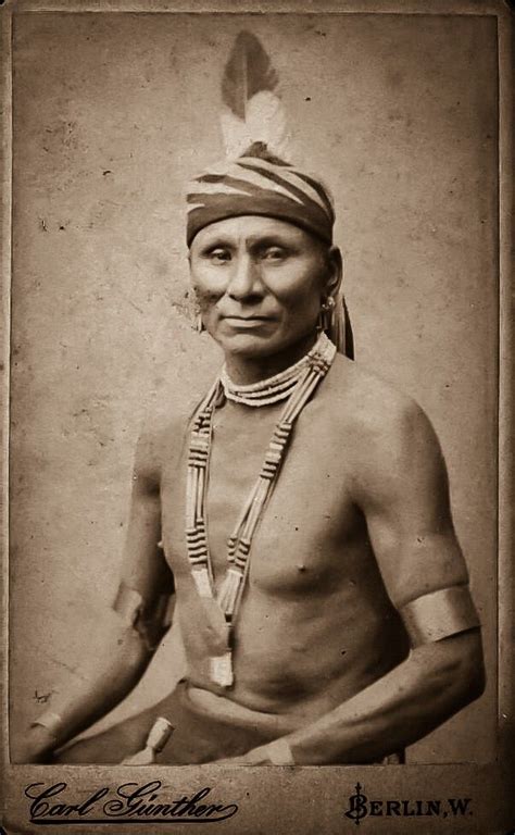 Osage Warrior 1873 Native American Peoples Native American Print