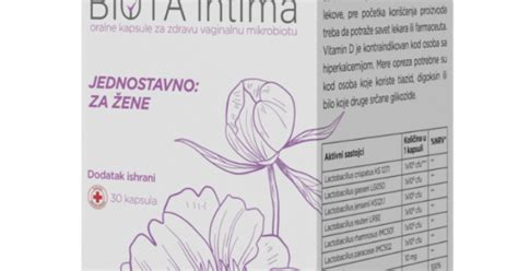 BIOTA INTIMA KAPSULE A30 On line Apoteka Janković