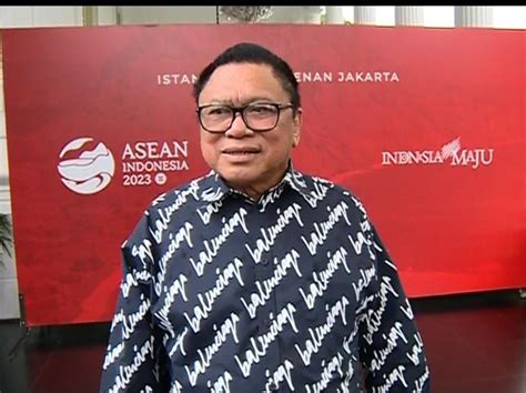 Oso Ungkap Alasan Hanura Dukung Ganjar Sebagai Capres