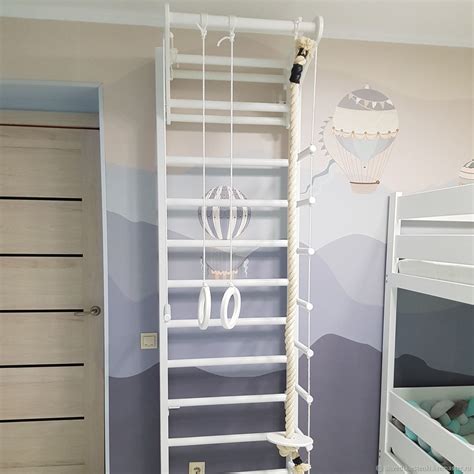 Дизайн комнаты со шведской стенкой для подростка (70 фото) - красивые ...