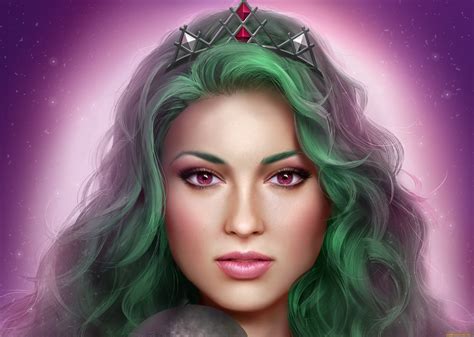 Wallpaper Face Illustration Women Model Fantasy Girl Artwork