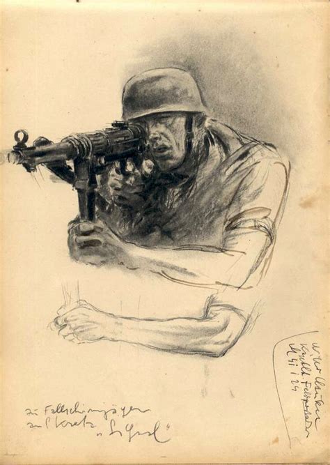 Ww2 Soldier Drawing At Getdrawings Free Download