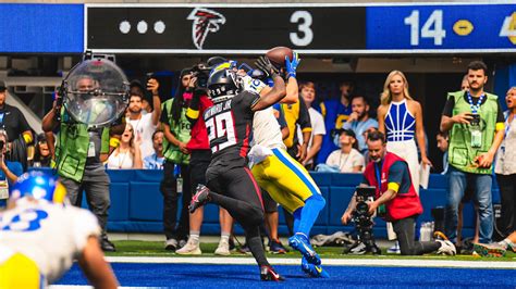 Los Angeles Rams wide receiver Cooper Kupp 3-yard touchdown vs. Atlanta ...