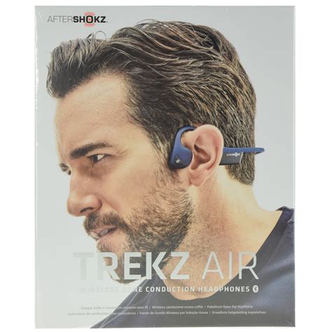 Aftershokz Trekz Air Bone Conduction Headset Midnight Blue Ioomobile