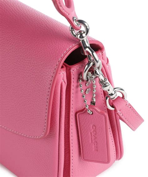 Coach Cassie 19 Heart Crossbody Bag Grained Leather Pink Cp211 Lhqdv