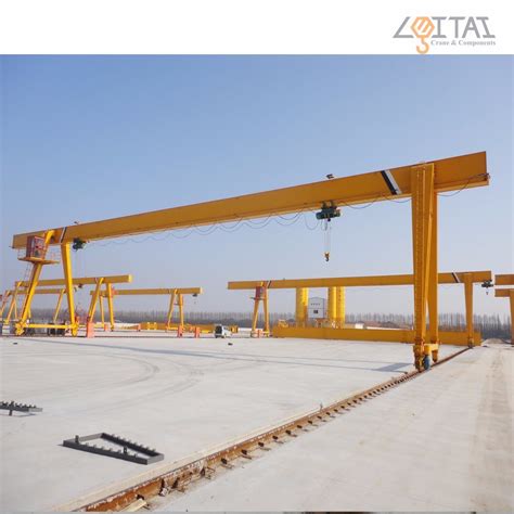 Fem Standard 7 5t Box Type Single Girder Gantry Crane With Electric