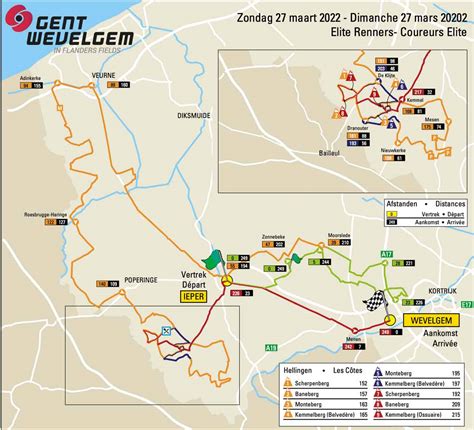 Strecke Profil Anstiege Favoriten Vorschau Auf Gent Wevelgem 2022