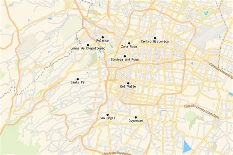 Where To Stay In Mexico City Best Neighborhoods And Hotels With Map Touropia