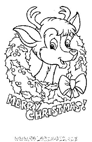 Coloriage Couronnes De Noel Gratuit Noel