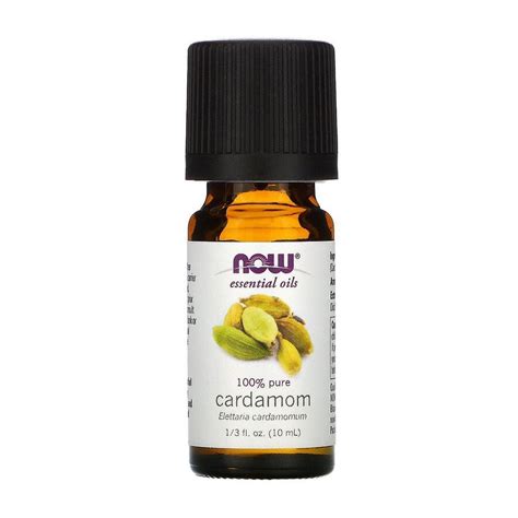 Эфирное масло Now Foods Essential Oils 100% Pure Cardamom Oil Масло ...