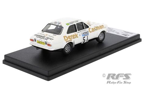 Ford Escort RS 1600 MK I Lombard RAC Rallye Rally 1975 Drummond 1 43