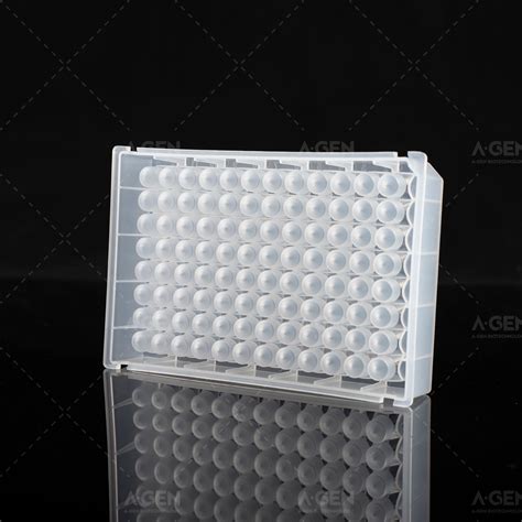 Polypropylene V Bottom Ml Pp Square Deep Well Plate For Dna Rna