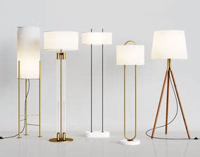 Floor Lamp D Models Cgtrader