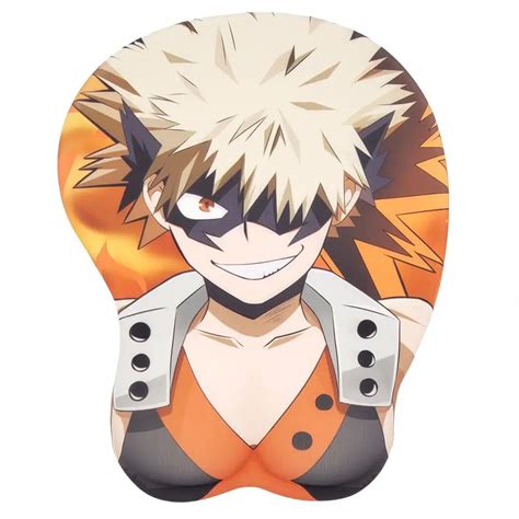 Mein Hero Wissenschaft Bakugou Katsuki Anime D Oppai Maus Pad