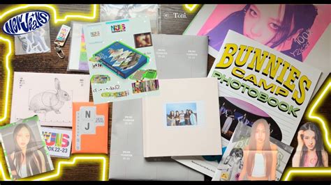 Newjeans Yearbook 22 23 Unboxing With Special Ts Youtube