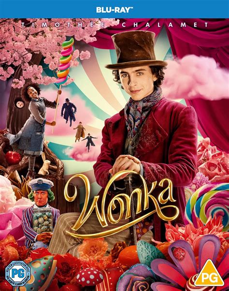 Wonka Blu Ray 2023 Region Free Uk Timothée Chalamet