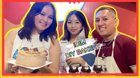 Bake Your Own Choice Of Cake Idim Diy Bakery Sm Megamall Fun Bonding Youtube