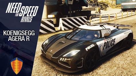 NFS Rivals Koenigsegg Agera Police YouTube