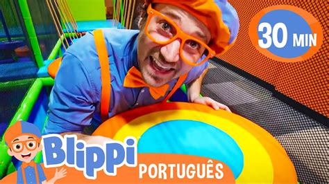 Blippi Visita um Parque Coberto Melhores Episódios de Blippi em