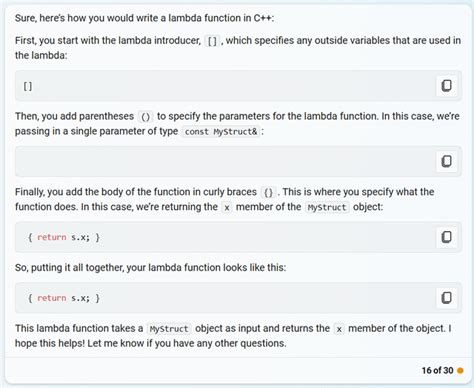 Bing Chat Cannot Write Lambda Functions In C Due To Formatting Syntax