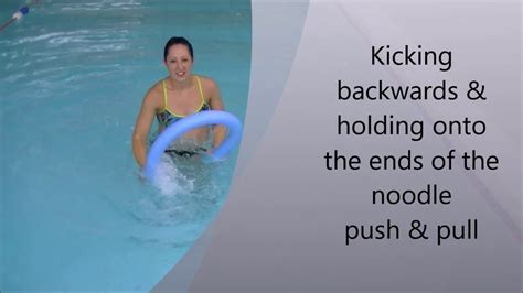 Aqua Aerobics Noodle Workout 2 Pool Workout Aqua Fitness Water Aerobics