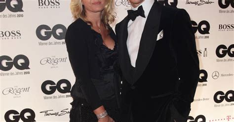 Michael Schumacher Et Son Pouse Corinna Lors Des Gq Men Of The