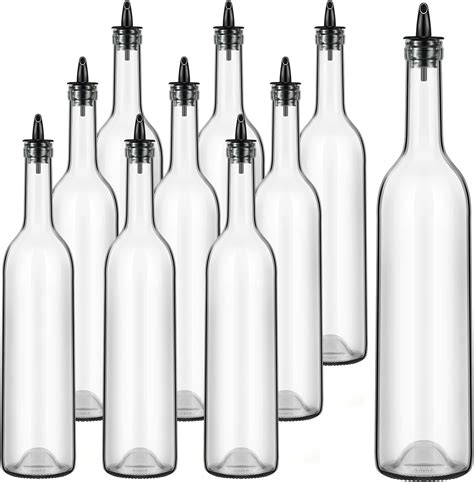 Amazon Maxdot Pcs Long Neck Bottle With Pourer Ml Glass