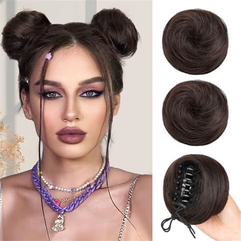 Amazon Hmd Pcs Claw Clip Space Buns Hair Piece Mini Claw In