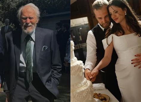 At Clint Eastwood Makes A Rare Appearance At Daughters Wedding