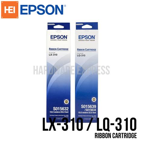 EPSON Ribbon Cartridge ORIGINAL For LX 310 LX310 Or LQ 310 LQ310