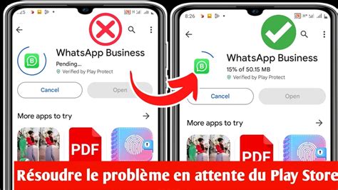 Comment résoudre le problème en attente du Play Store Problème de