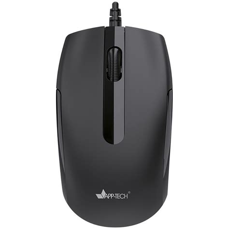 Mouse Ptico Usb Preto Dpi Md App Tech Cx Un Inform Tica