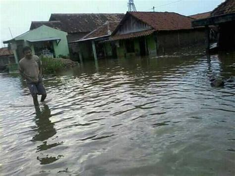 Banjir Rob Rendam Pesisir Demak Terparah Sejak Tahun Terakhir