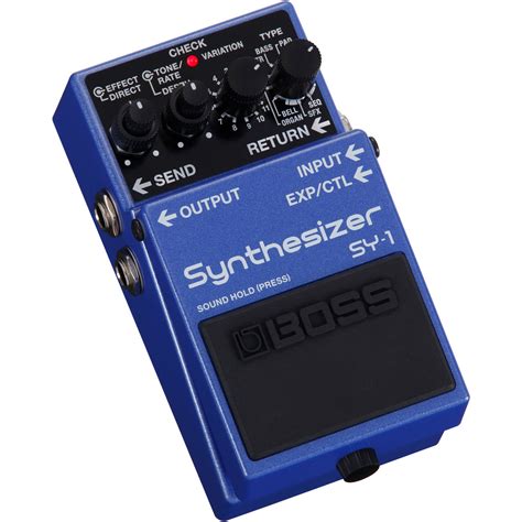 Гитарный синтезатор Boss SY-1 Guitar Synthesizer Pedal