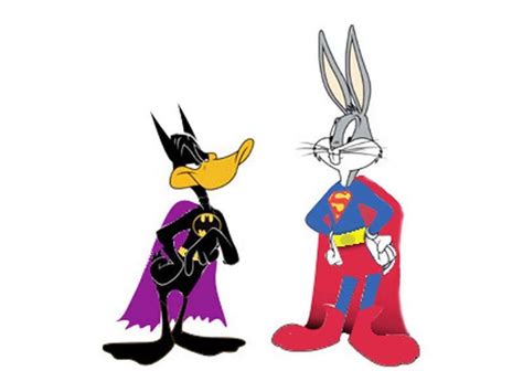 Batduck and Superbunny - Bugs Bunny & Daffy Duck Fan Art (22847636 ...