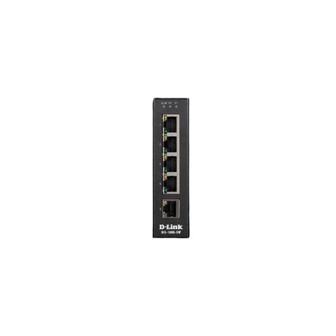 D Link DIS100G5W Unmanaged L2 Gigabit Ethernet 10 100 1000 Black