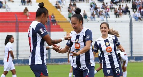 Alianza Lima le metió 9 goles a Melgar en la Liga Femenina