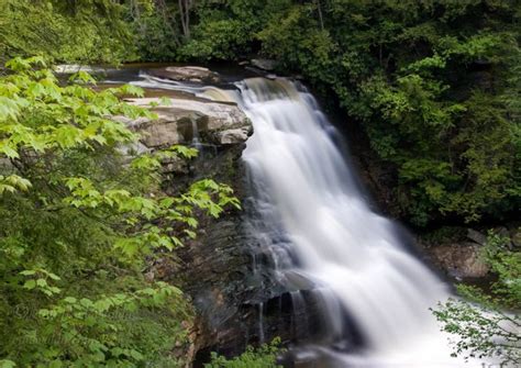 Muddy Creek Falls At Swallow Falls State Park In Western Maryland