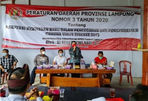 Sosialisasi Perda Akb Dewi Nadi Ajak Patuhi Protokol Kesehatan