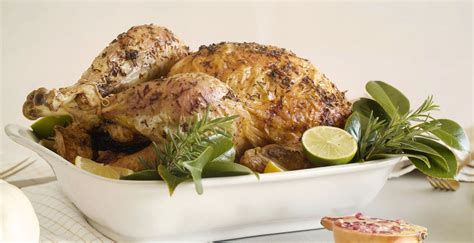 PAVO AL HORNO CON CITRICOS Y ROMERO PROCAVI